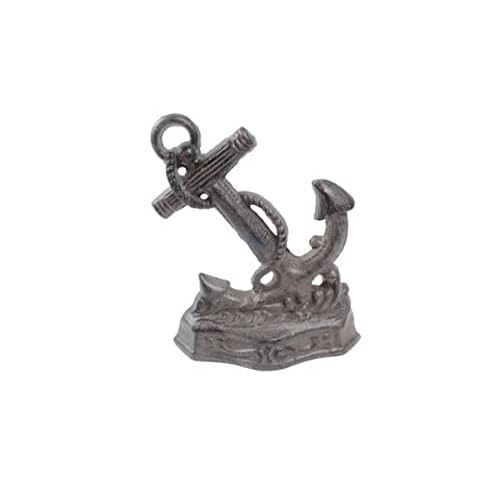 Cast Iron Anchor Door Stopper 8" - Decorative Anchor - Nautical Decor