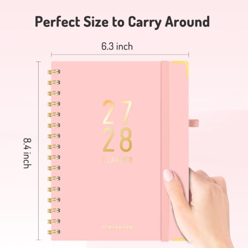 Forvencer 2027-2028 Planner 18-Month Calendar Jan 2027 - Jun 2028