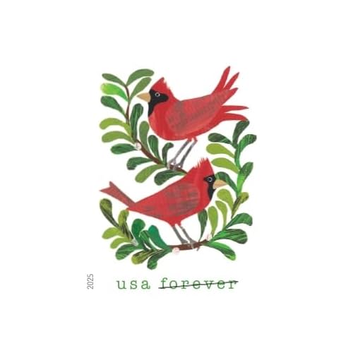 Holiday Cheer 2025 (Book of 20) First-Class Mail Forever Postage Stamps