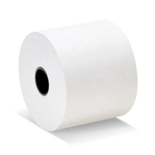 (25 Rolls) 2 1/4 x 150 ft White Adding Machine Tape Paper Rolls Premium One Ply Register/Adding Machine/Calculator Paper Rolls Printing Calculator 10 Key