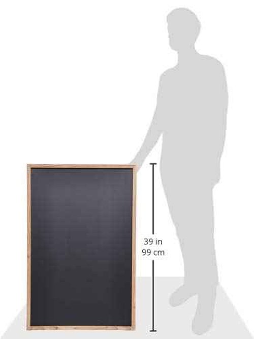 The Board Dudes Chalk Boards Wood Frame 23 x 35 inches