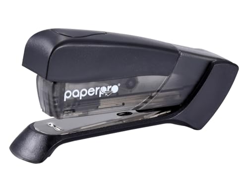 PaperPro Compact Classic Stapler Black – 15 Sheet Capacity, 80% Easier Stapling, Bulletin Board Tacking