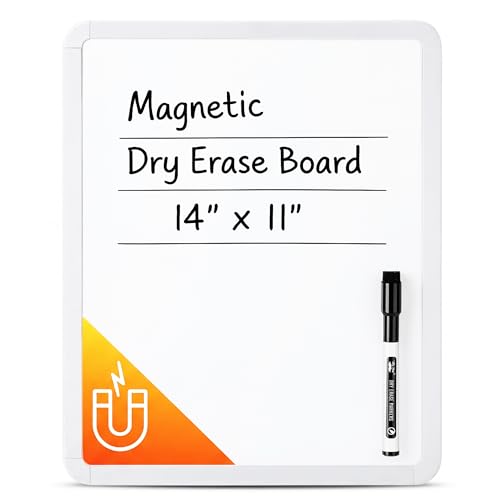 Mr. Pen White 14x11 Dry Erase Board with Magnetic Surface & Frame