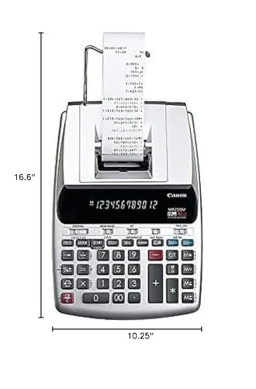 Canon MP25DV-3 - Two-Color Ribbon Printing Calculator
