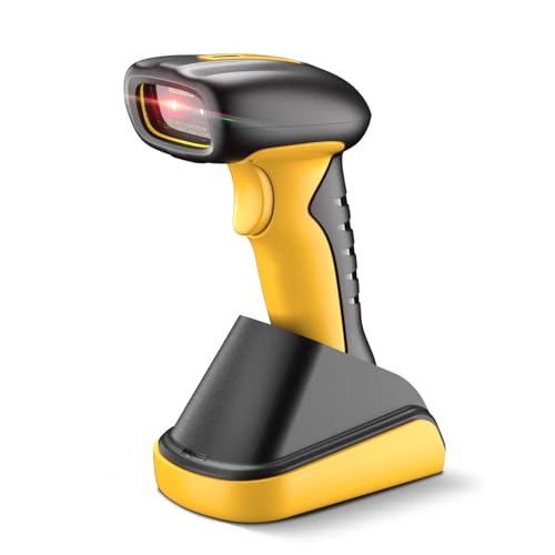 NetumScan RD-1288(NS) Industrial Waterproof Bluetooth QR Barcode Scanner - Model NSRS-1200, 7M Drop-Proof, Wireless Charging Stand