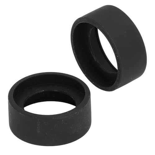 2Pcs Microscope Eyepiece Cup Flat Angle Rubber Eyepiece Cover Guards Eyeshields Telescope Protector for 40?42mm