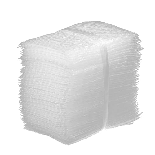 Ailengy 4x6 Inch Double Walled Bubble Out Bag 50pcs - Protective Cushion Pouches for Fragile Items