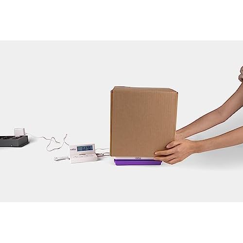 Rollo Shipping Scale For Packages - Digital Shipping Postal Scale (110 Lb Max) - Hold and Tare Functions - Includes AC Adapter and 2x AAA Batteries