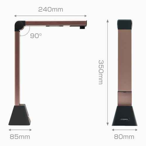 iCODIS Portable Document Scanner: 8MP A3 Size Capture, USB, Windows Compatible