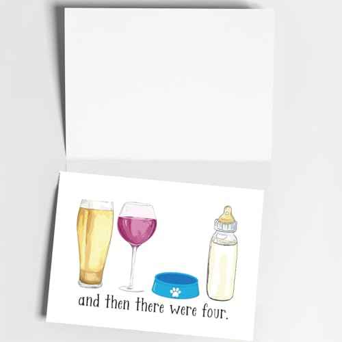 Lovely Baby Shower Card, Funny New Baby Congratulations Card for New Mom Dad Parents