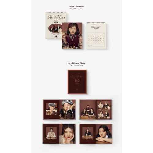 SM Ent. Red Velvet - 2022 Red Velvet Season Greetings Album+Folded Poster+CultureKorean Gift(Decorative Stickers,Photocards)