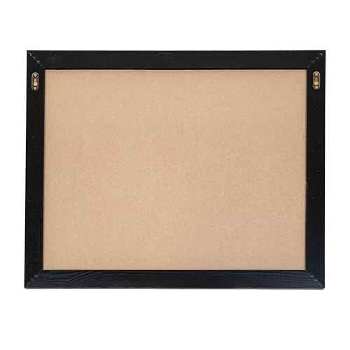 Sunnydaze Monthly Calendar Whiteboard for Wall - Dry Erase Board Calendar with Pine Wood Frame