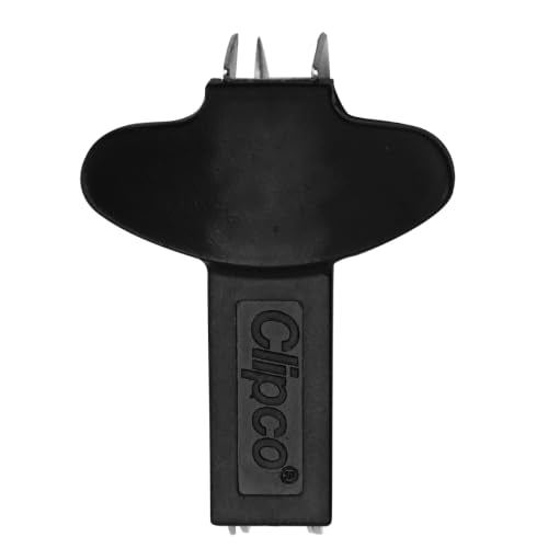 Clipco Staple Remover Black 6-Pack - Heavy-Duty Office Staple Puller