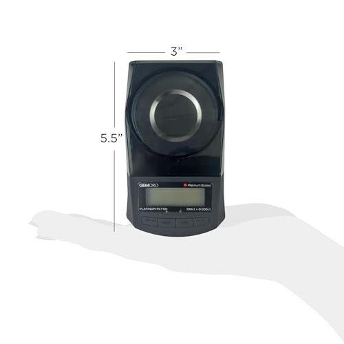 GemOro Digital Carat Scale 100ct, Precise Gem & Diamond Weighing