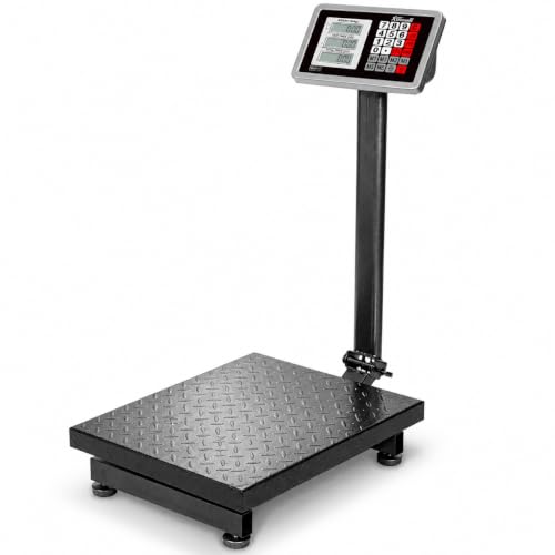 700Lb Digital Postal Scale with Large Platform, Accurate Weight Calculator for Shipping & Warehouse