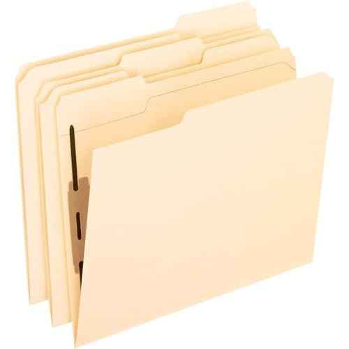 Pendaflex 1/3-Cut Top Tab Manila Folders with 2 Bonded Fasteners 50 Pack (M13U13)