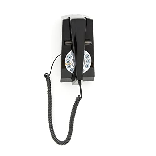 GPO GPOTRMB Trim Telephone Desktop Push-Button Telephone (Black)
