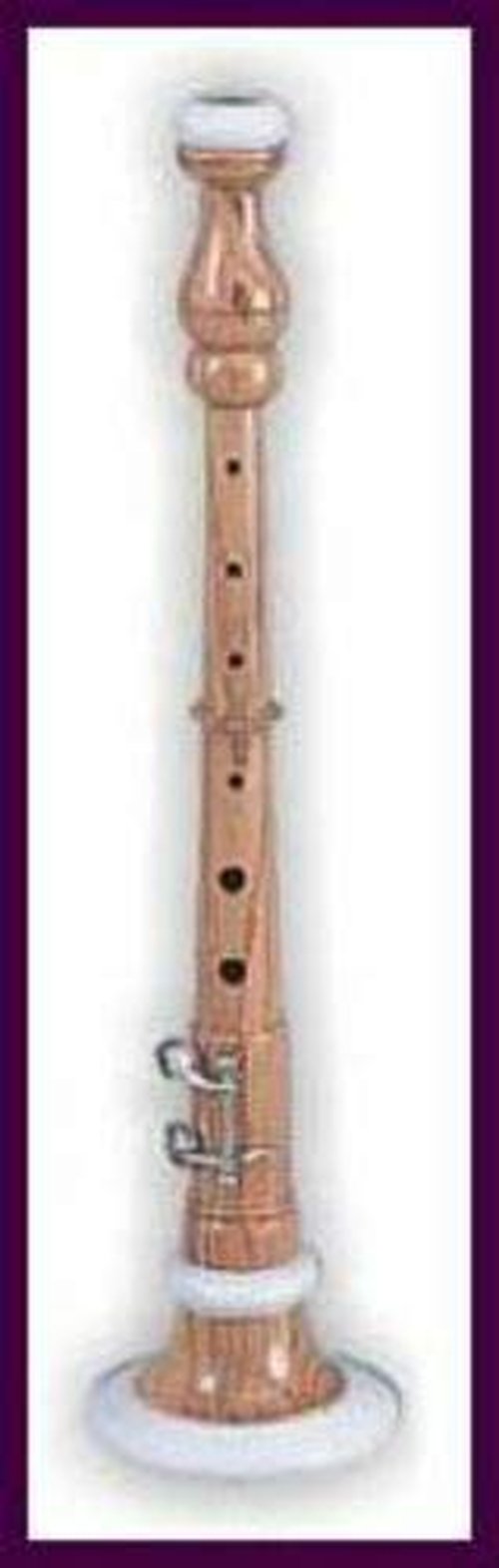 COLUMBIA PRODUCTS Bombard Oboe, Cocus Wood, Ivory Mounts, New, Factory Packed, 12" Long, 12 oz, Hard Carry Case & Three Courtesy Reeds