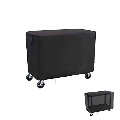 Rolling Tool Cart Cover 36 Inch,Waterproof Utility Cart Cover for 32" x 18" Mobile Multipurpose Utility Cart Service Cart Cover - 36 X 18 X 33 Inch