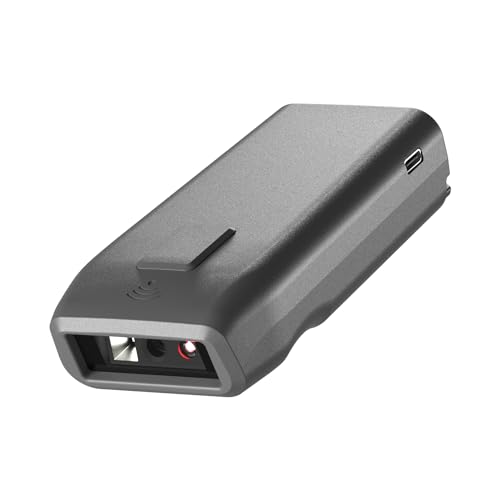 NetumScan Mini 1D Bluetooth Barcode Scanner, 3-in-1 Automatic CCD Wireless Barcode Reader for Inventory, Small Bar Code Scanner for POS, Computer, Tablet, iPhone, iPad, iOS, Android