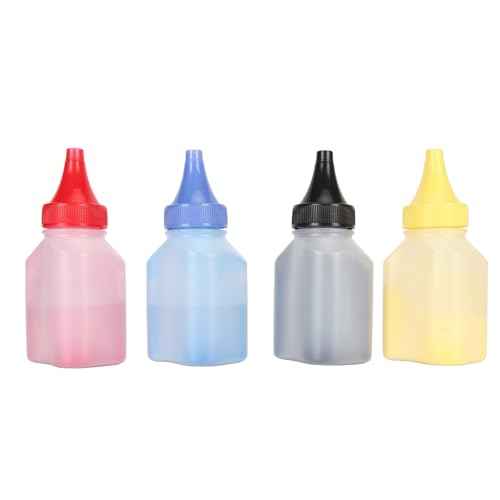 Toner Refill Kit, 4-Pack Color Cartridge Set with Chips, Compatible with 215A 215X Printer Series, High Yield 2300 Pages, PVC PCB Material