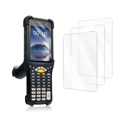 3pcs MC9300 Tempered Glass Screen Protector Replacement for Zebra Symbol MC9300 MC930B-G Handheld Barcode Scanner Mobile Computer,9H Scratch-resistant Clear