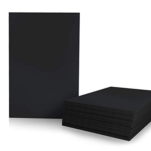 Excelsis Design Black Foam Board 24 x 36 x 3/16" (5mm) Inch, 15 Pack Acid-Free Foam Core Poster Board Sheets for Art, Crafts, Presentation, Vision Board, Signboard, and Party Decorations