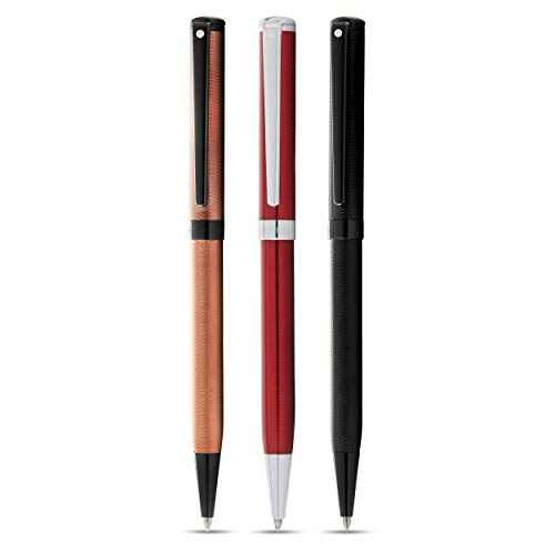 Sheaffer Intensity Engraved Bronze PVD w/Polished Black Appointments Ballpoint Pen