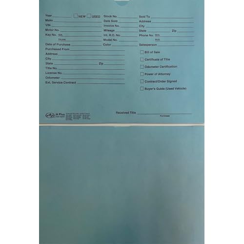 Vehicle Printed Dealer Jackets #512 DSA-546 Blue, 100 Quantity (P5*)