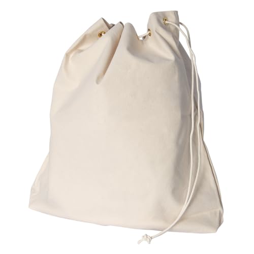 Heavy Duty Canvas Mail Carrier Bag 14oz 23x26 Inch with Pull Rope