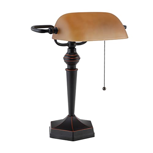 V-Light Desk Lamp, LED Lamp, Table Lamp for Home and Office, Desk Light, Bedside Lamp, Antique Bronze