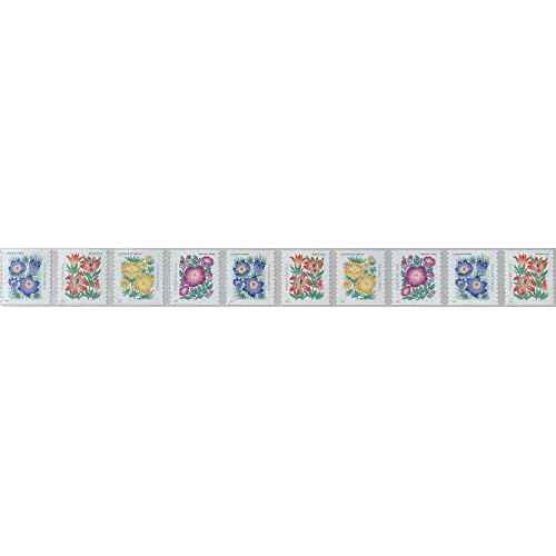 Mountain Flora Flower US First Class Forever Postage Stamps Celebrate Beauty Wedding (1 Strip of 10)