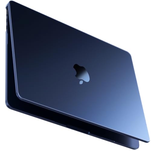 BlueSwan Midnight Clear MacBook Air 15-inch Case for M2-M5 2022-2026 - Slim Protective Cover