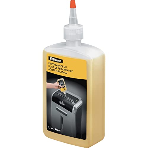 Fellowes Powershred 12 oz Shredder Oil with Extended Nozzle - Pack of 1