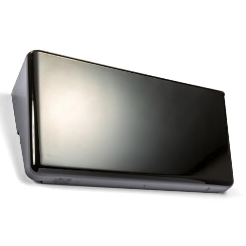 Officemate Legal-Size Wall File Organizer Pack of 1 Black Wall Mountable Document Holder