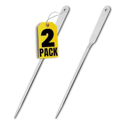 1InTheOffice Letter Opener, Stainless Steel Envelope Opener, 2 Pack