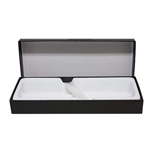 Sheaffer 100 White Lacquer Fountain Pen with Chrome Trim and Medium Nib