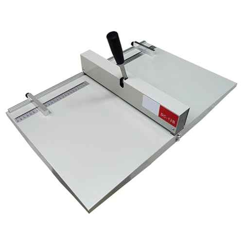 Manual Paper Creaser Creasing Machine,Heavy Duty Creaser Scorer with 2 magnet Backs,A4 Paper Card A3 paper folder creaser scoring tool,commercial office Desktop Paper folding machines card machine