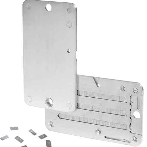 Crypto Seed Storage, Crypto Stanless Steel Capsule Metal Wallet, Cold Storage Backup, 24 Words Bitcoin Key Phrase Storage, Steel Plate, Compatible with Ledger, Trezor, KeepKey