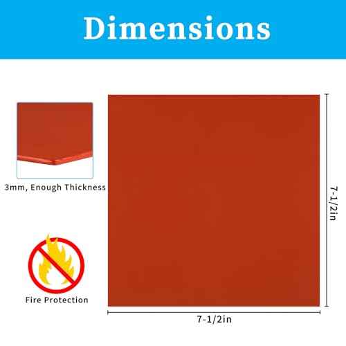 Fire Putty Electrical Pads Fire Barrier Moldable With Disposable Gloves for Sockets Wall Openings Electrical Box Water Supply Boxes (10, 7-1/2 Inch)