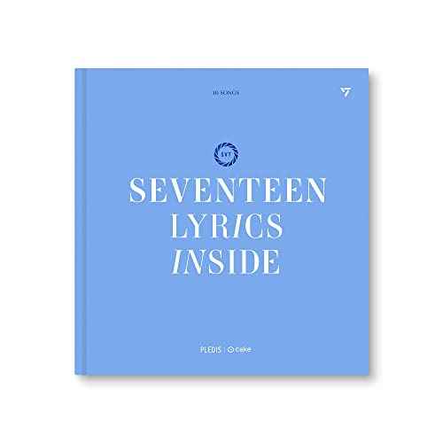 SEVENTEEN Lyrics Inside Book 1st Global Edition, SEVENTEEN's K-pop album, Special SEVENTEEN official merch for CARAT