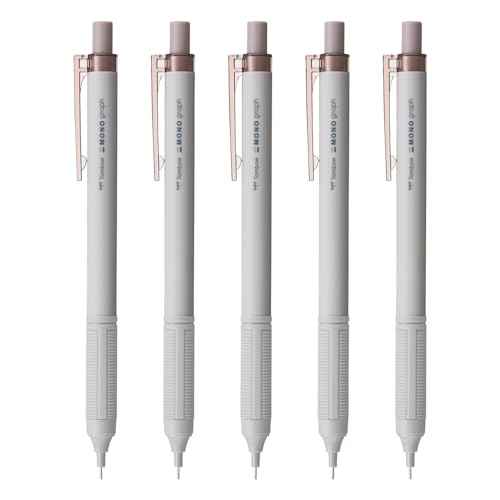 Tombow Mechanical Pencil, Monograph Light, 0.3mm, Grayish Brown, 5pcs SH-MGL55R3-5P