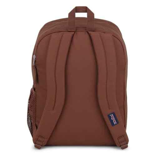 JanSport Laptop Backpack - Computer Bag with 2 Compartments, Ergonomic Shoulder Straps, 15¡± Laptop Sleeve, Haul Handle - Basic Brown