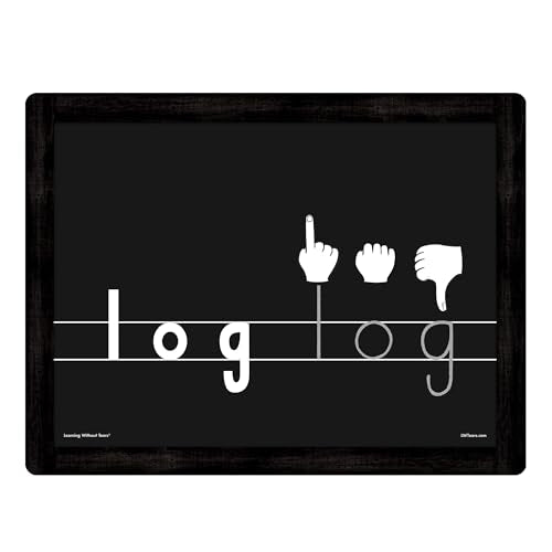 Handwriting Without Tears, Letters to Words Blackboard Set (Phonics Practice Hands-on multisensory Practice kit)