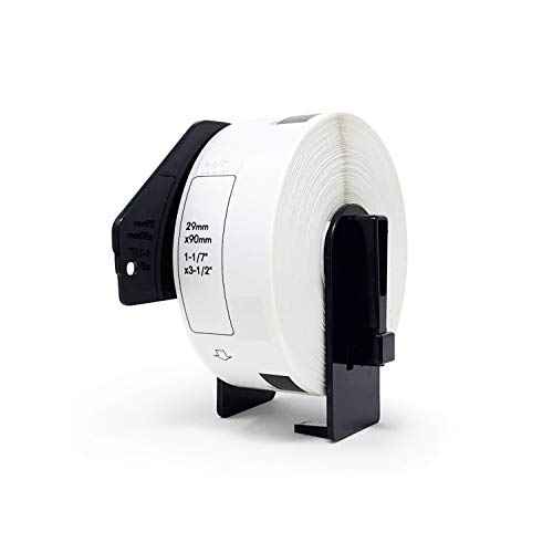 Buhbo Compatible Refill Replacement Label for Brother DK-1201 1-1/7" x 3-1/2" for Address and Barcodes (20 Pack / 400 Labels Per Roll)