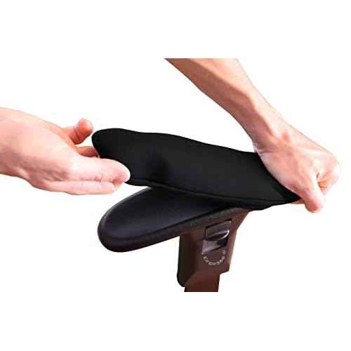 Soft Chair Arm Pad Covers Stretch Over Armrests 10.5" to 13" Long. Restore, Protect, and Cushion Chair Armrests. Complete Set of 2. Simple Installation.