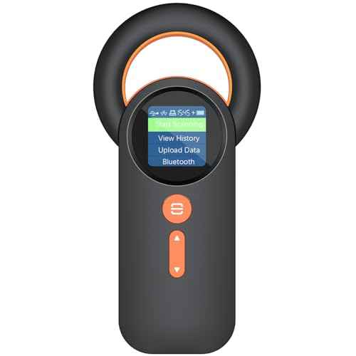 Bluetooth Pet Microchip Reader,Alacrity 3-in-1(2.4GHz Wireless+Bluetooth+USB) Animal Universal Microchip Tag Reader Scanner with 1.44¡± TFT Screen,800mA*H Rechargeable Battery,240 Pieces Data Storage