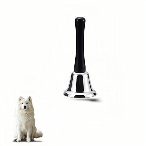 RyanDesign Stainless Steel Hand Bell - Loud Classroom & Reception Signal
