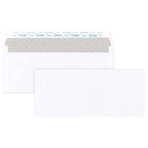 Mead #10 Security Business Envelopes Letter Size 4-1/8" x 9-1/2" ? Peel and Seal, Privacy Lined, No-Window, Press-It Seal-It Self-Adhesive for Home & Office Mailing, 200 Count (742020)