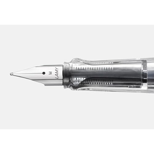 Lamy Vista Fountain Pen Demonstrator, Clear Broad Nib (L12B)